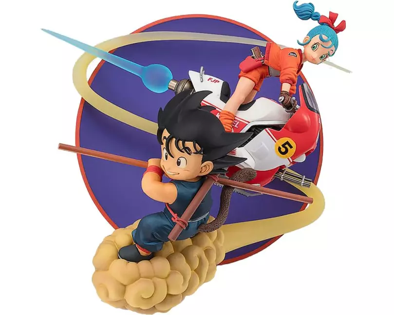 Tamashii Nations Figur Dragon Ball Son Goku & Bulma