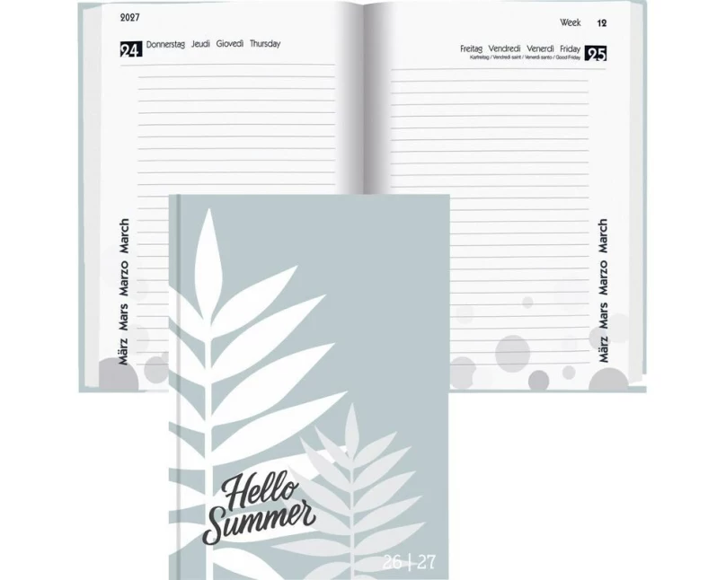 Biella Schulagenda mydiary 2026/27 Summer, 12 x 16.5 cm