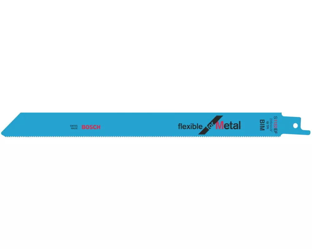 Bosch Professional Säbelsägeblatt S 1122 EF Flexible for Metal, 25 Stück