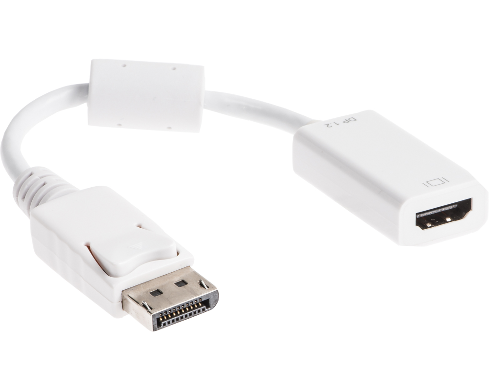 LINK2GO DisplayPort - HDMI Adapter AD1211WP male/female, 15cm