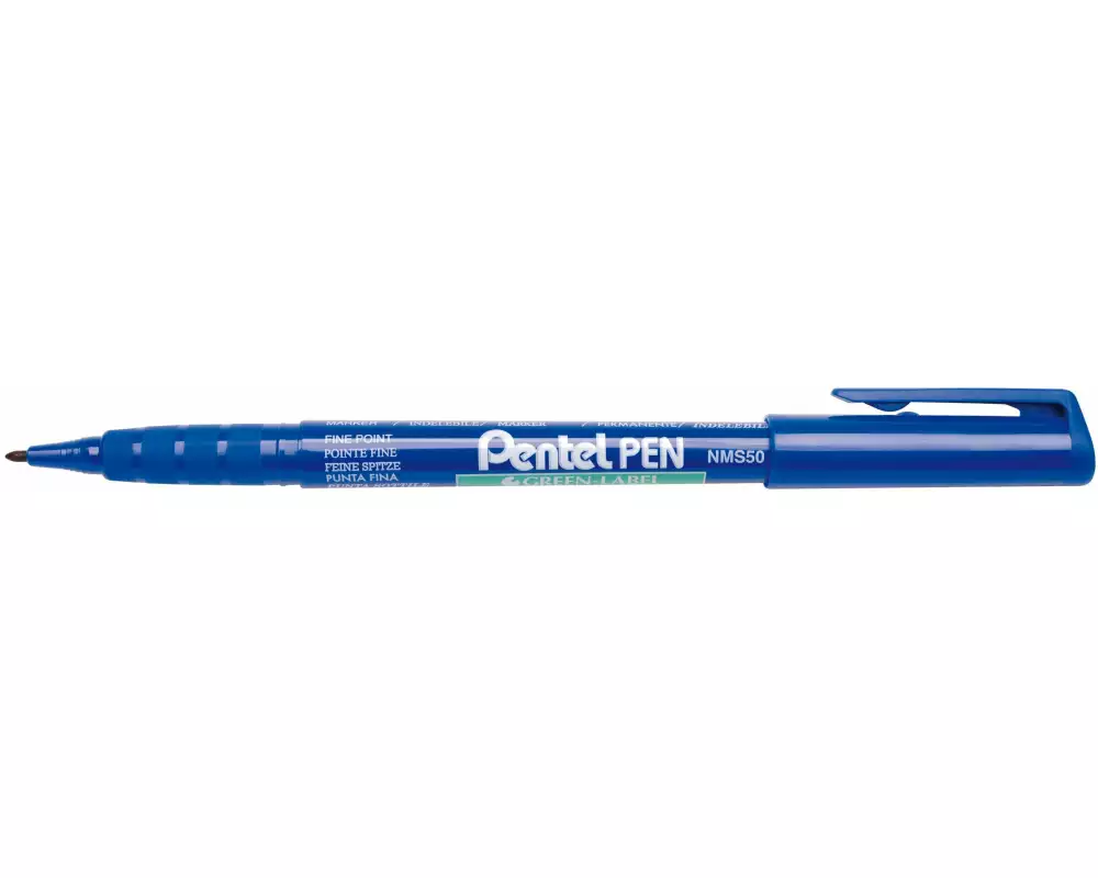 pentel Fineliner Green Label 2.0 mm 1.0 mm, Blau