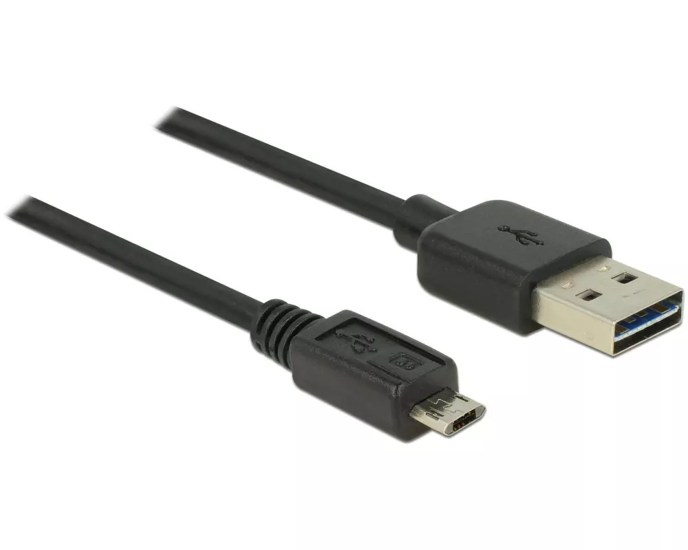 Delock USB 2.0-Kabel EASY-USB USB A - Micro-USB B 3 m