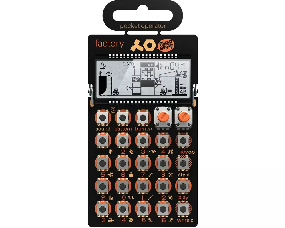 Teenage Engineering Synthesizer PO-16 Factory