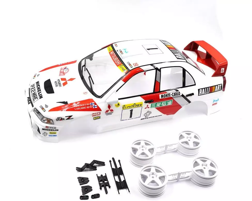 Yeah Racing Karosserie Lancer Evo IV 1997 1:10