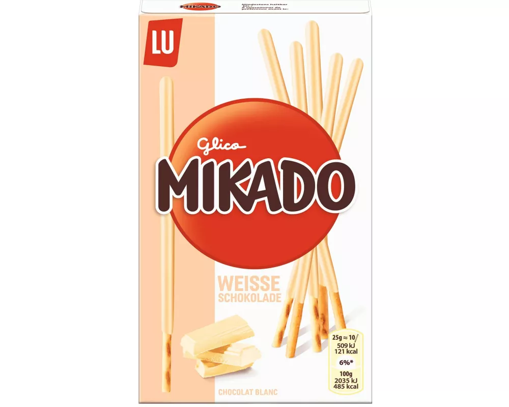 LU Mikado Weisse Schokolade 75 g