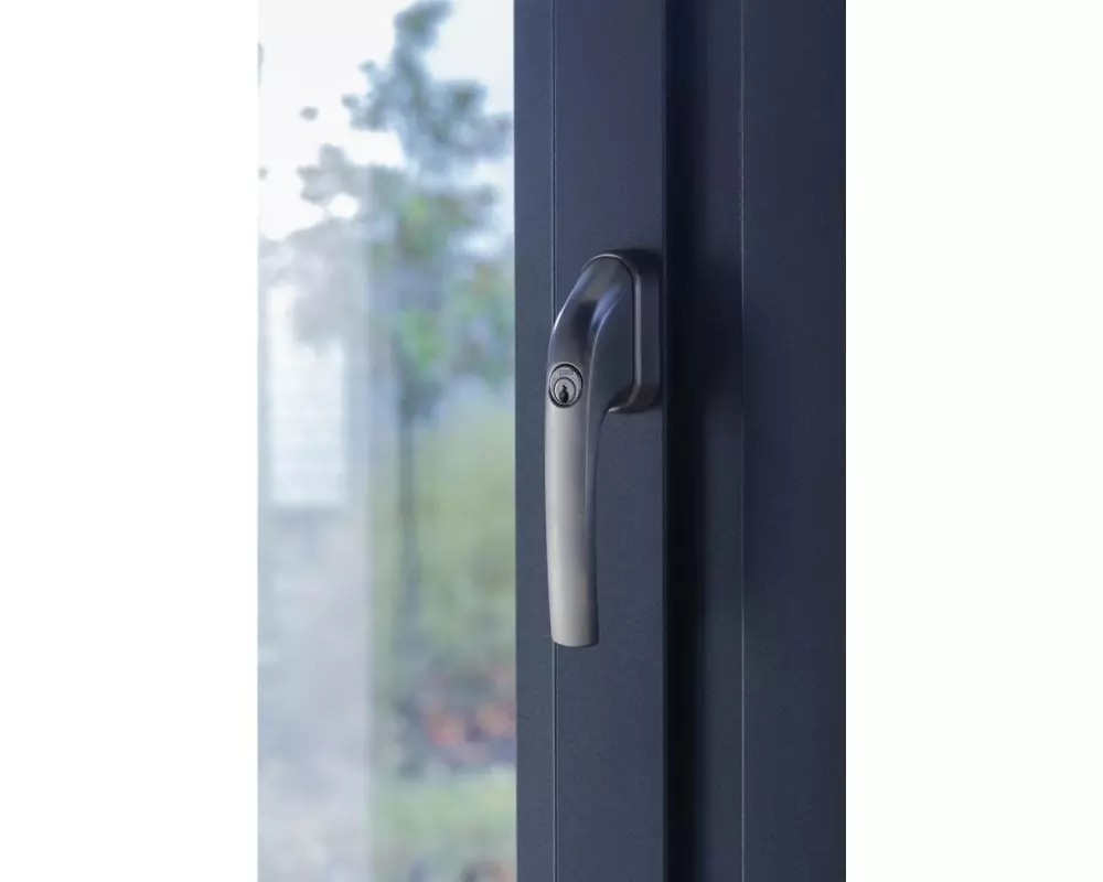 Abus Abschliessbarer Fenstergriff FG300 S Silber