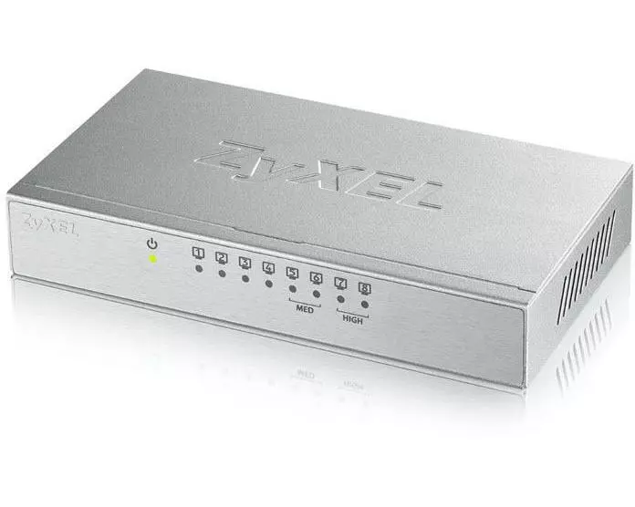 Zyxel Switch GS-108B v3, 8 Port, 10/100/1000Mbit/s, unmanaged, Desktop