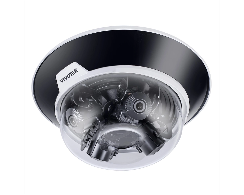 Vivotek MA9322-EHTVL Vandal-Multisensor 4x 5 MP, 40.1-88.6°, IR-LED 30m