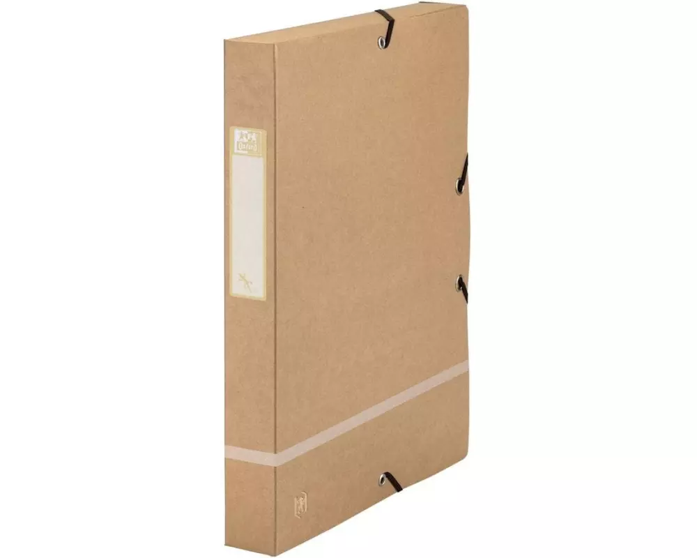 Oxford Ordner Sammelbox A4, Beige