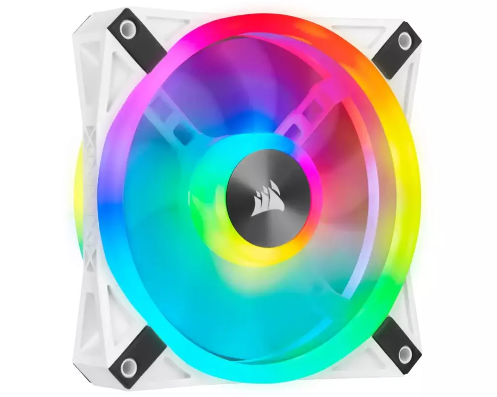 Corsair PC-Lüfter iCUE QL120 RGB Weiss