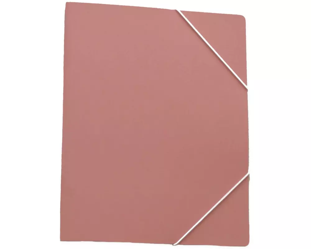 EROLA Gummibandmappe A4 Karton, Rot