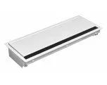 Bachmann CONI Built-in-frame, Long,6-way, 387x149mm, White, Built-in depth 56mm, suitable tabletop thicknesses min. 10mm