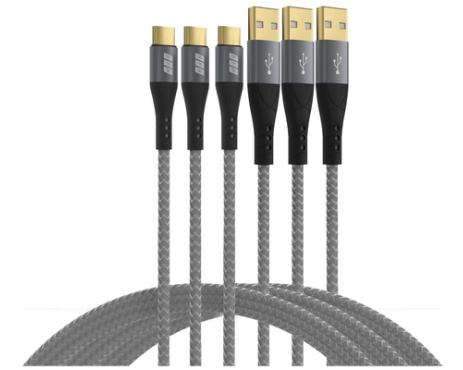 SET-4 USB A-C CABLE 60W QC 3A