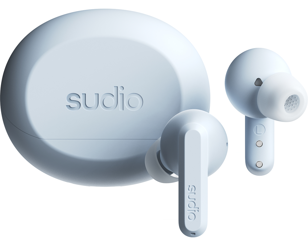 SUDIO Noise Cancelling Earbuds A3PROBLU A3 Pro, Blue, Wireless