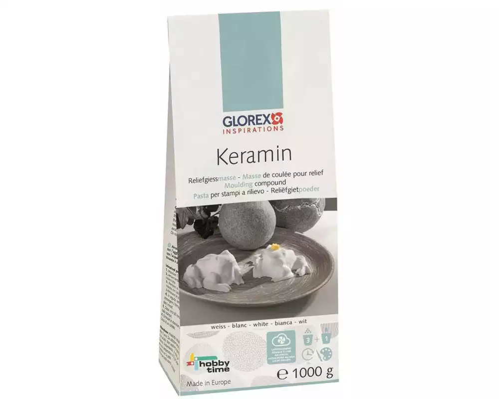 Glorex Giessmasse Keramin 1 kg