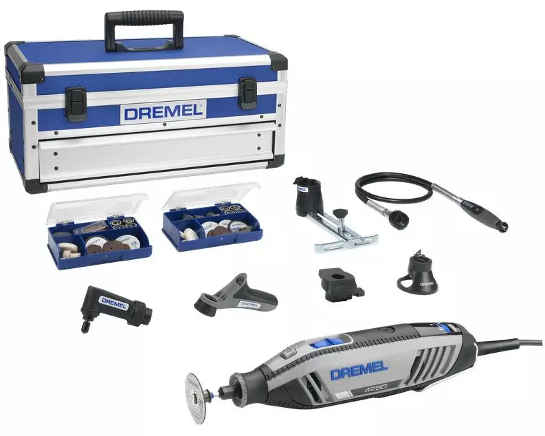 Dremel Multifunktionswerkzeug 4250 (128 Zubehöre, 6 Vorsatzgeräte)