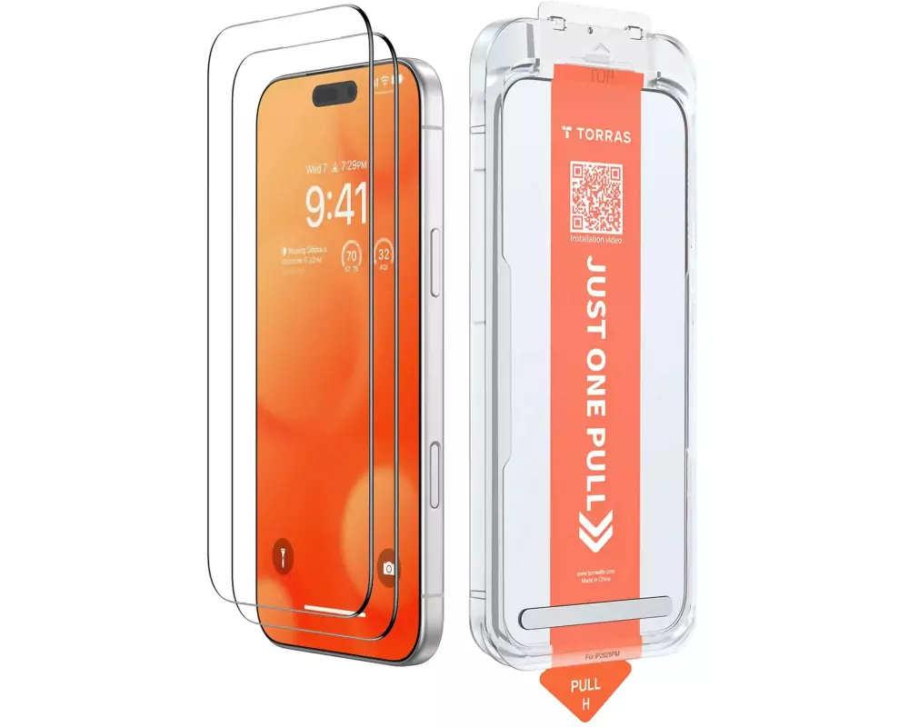 Torras HD Shield iPhone 18 Pro Max, Clear
