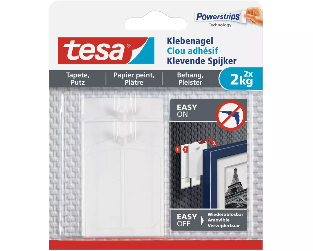 tesa Klebenagel 2 kg für Tapeten + Putz