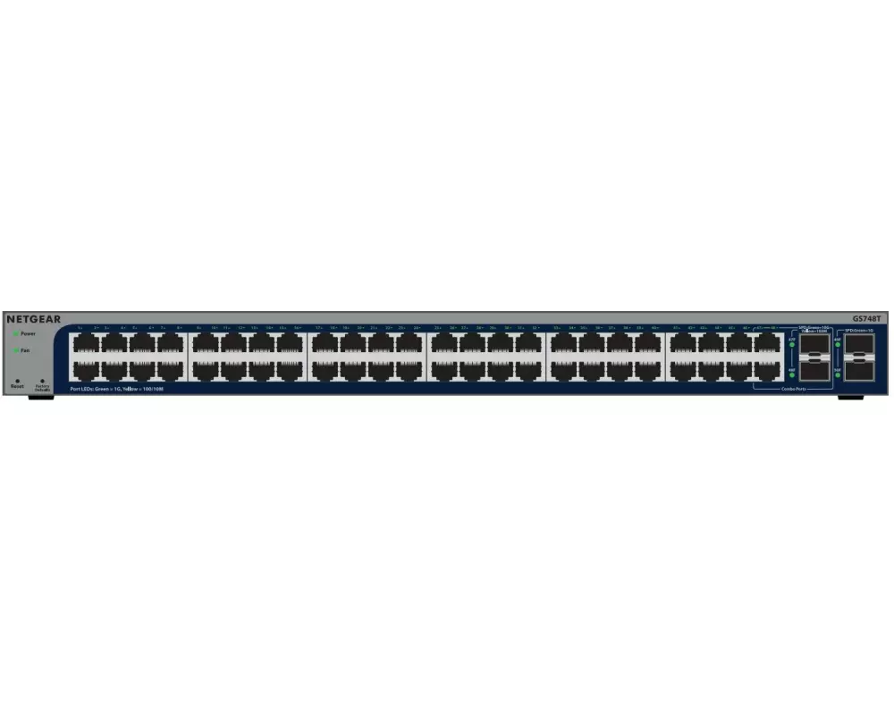 Netgear Switch GS748T V6 52 Port