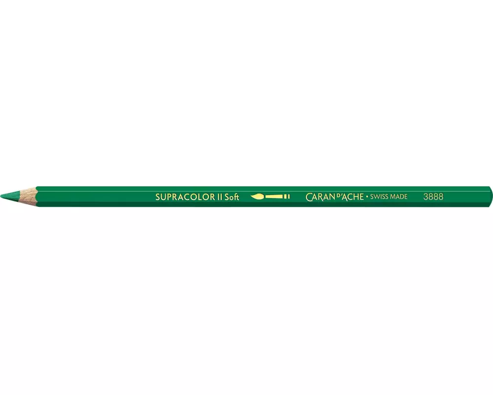 Caran d'Ache Farbstifte Supracolor Smaragdgrün, 1 Stück