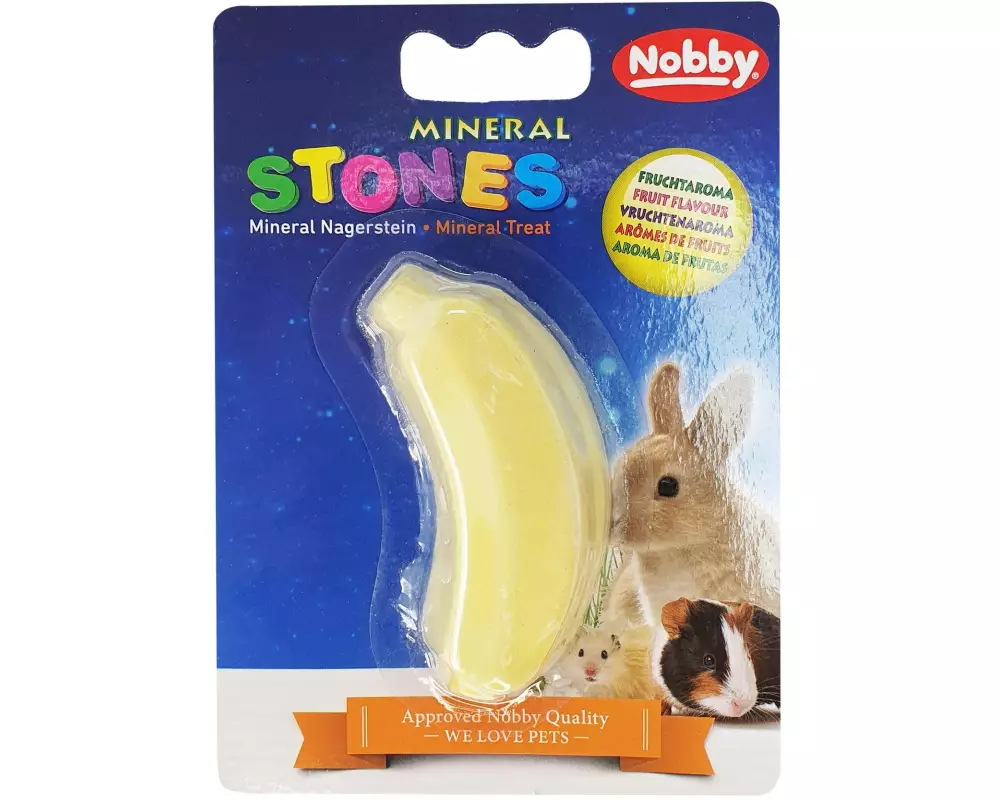 Nobby Mineralstein Banane, 30 g