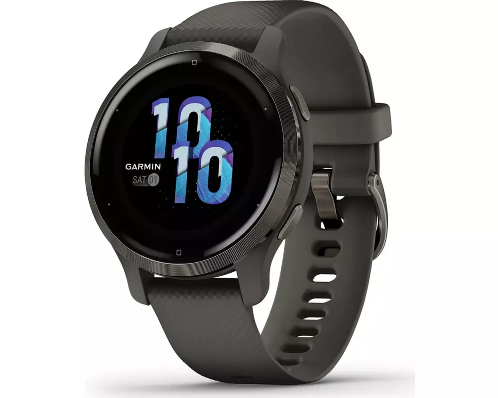 GARMIN Sportuhr Venu 2S Grau/Dunkelgrau