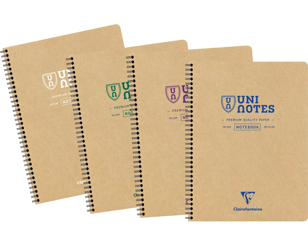 OXFORD Collegeblock Uni Notes A4+ 9852C braun, kariert 5mm 80 Blatt