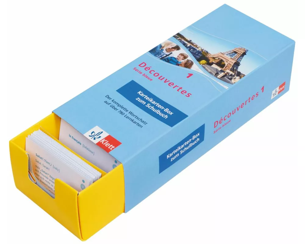 Découvertes 1 Série bleue - Vokabel-Lernbox zum Schülerbuch