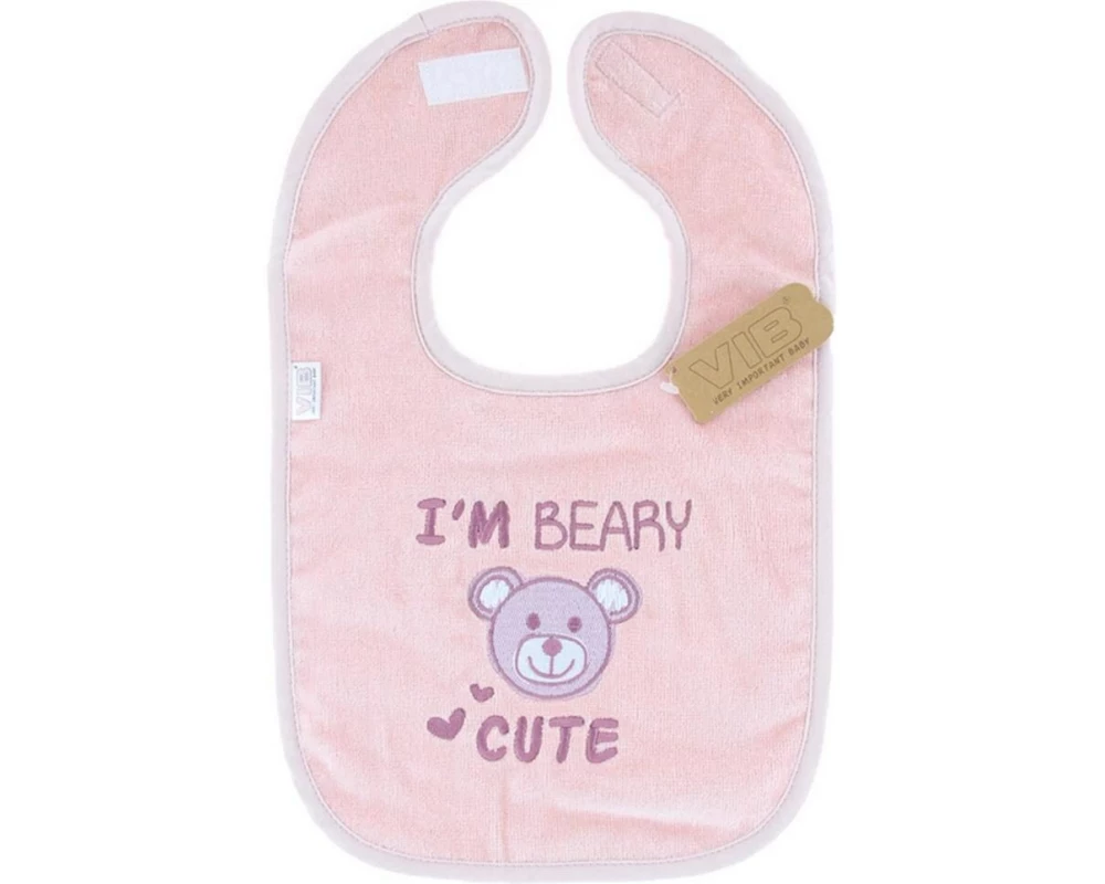 Very Important Baby Lätzchen I`m Beary Cute rose 38 x 22 cm
