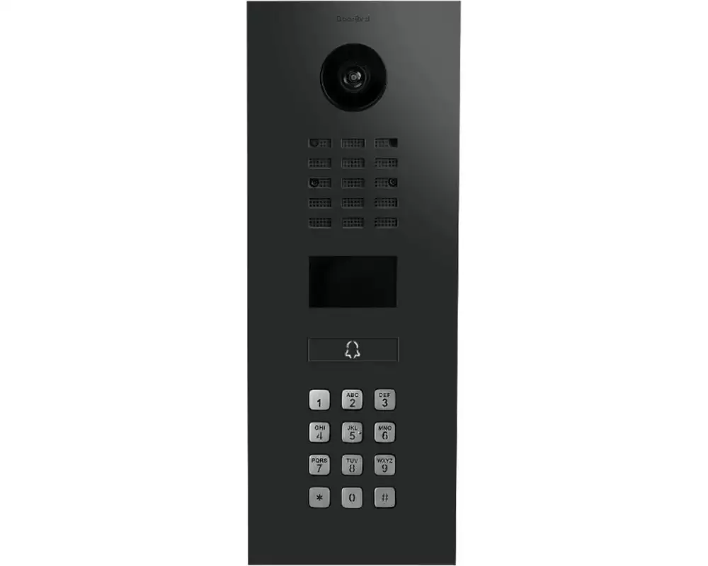 Doorbird IP Video Türsprechanlage D2101KV , Graphitschwarz