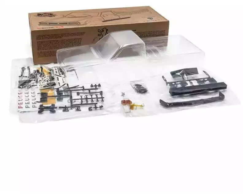 Hobbytech Karosserie Peugeot 504 Pick-Up unlackiert, 1:10