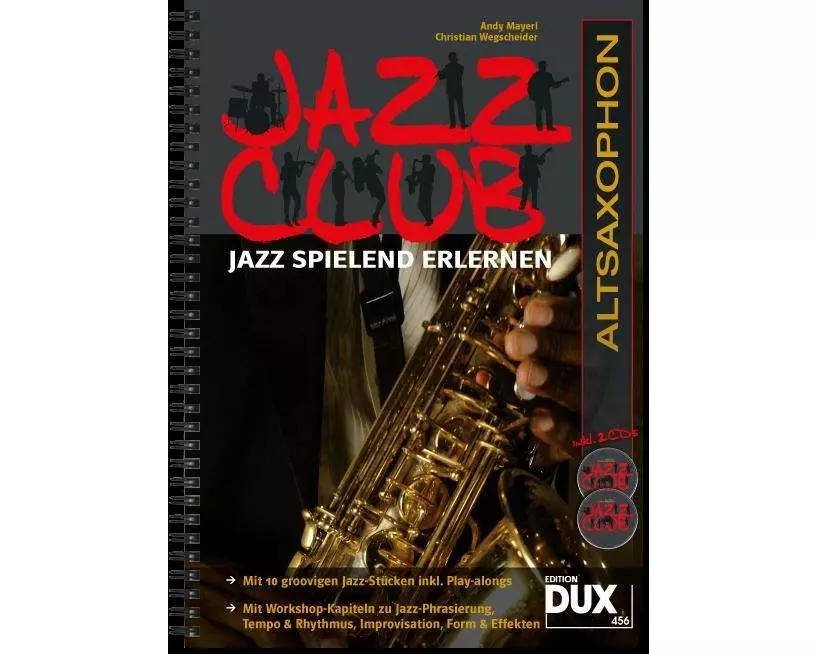 Jazz Club, Altsaxophon (mit 2 CDs)