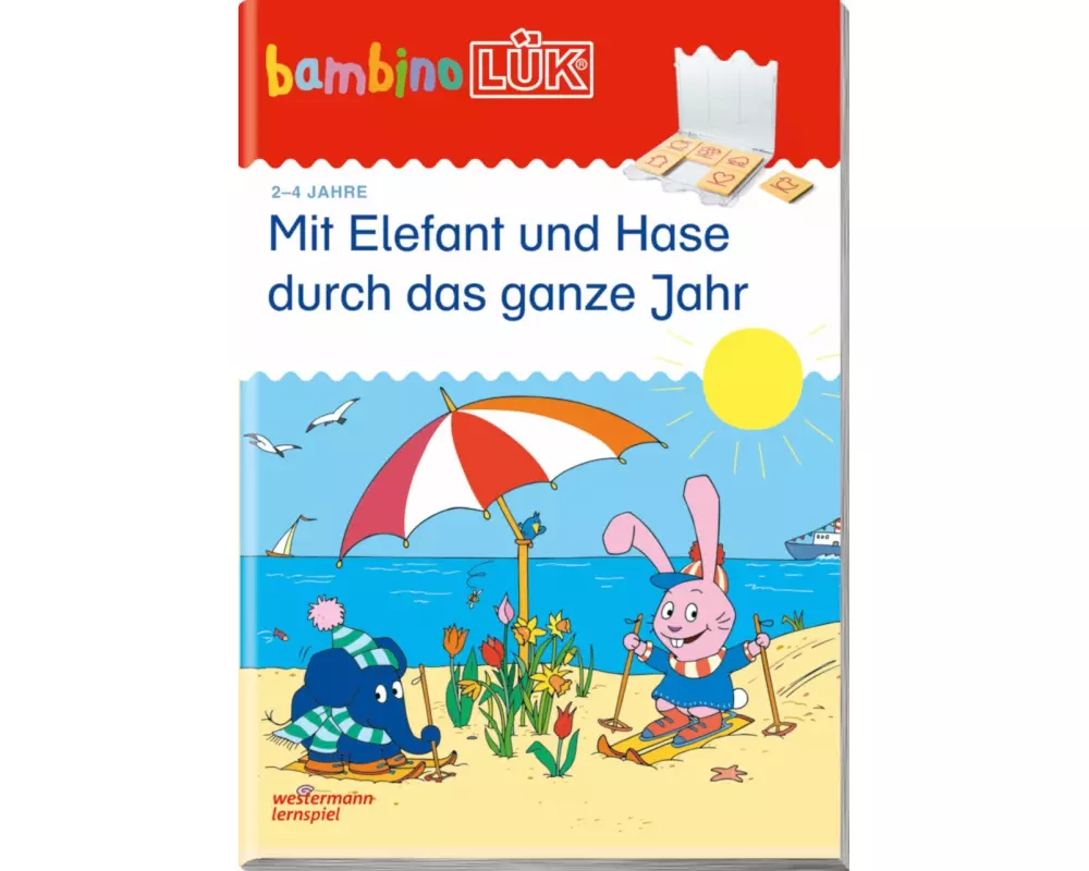 bambinoLÜK. Mit Elefant und Hase durch das ganze Jahr
