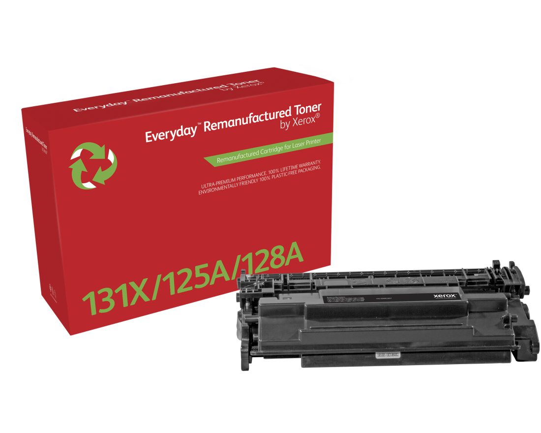 Everyday™ Schwarz wiederaufbereiteter Toner von Xerox, kompatibel mit HP 131X (CF210X), Hohe Kapazität