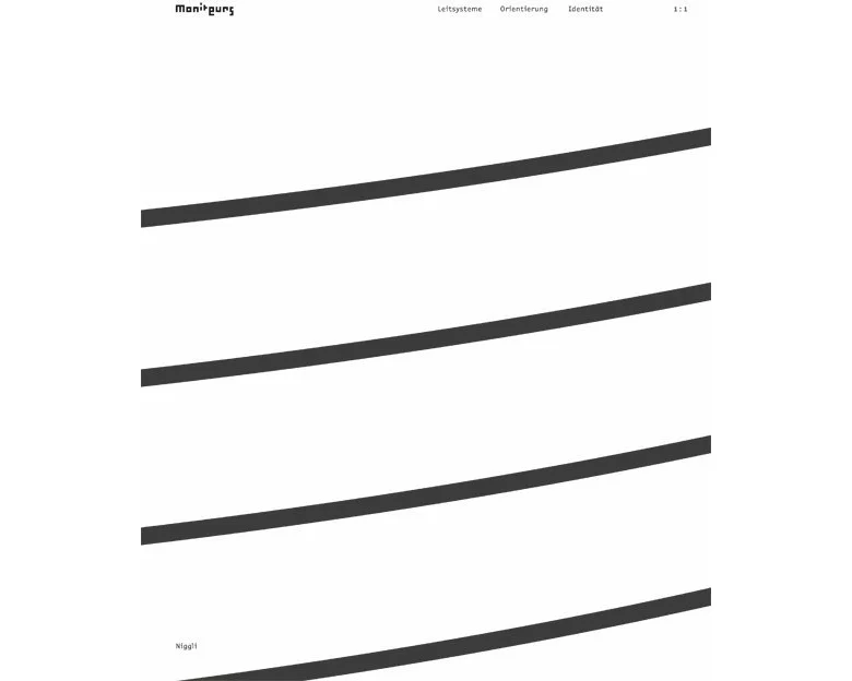 1 : 1 – Leitsysteme, Orientierung, Identität