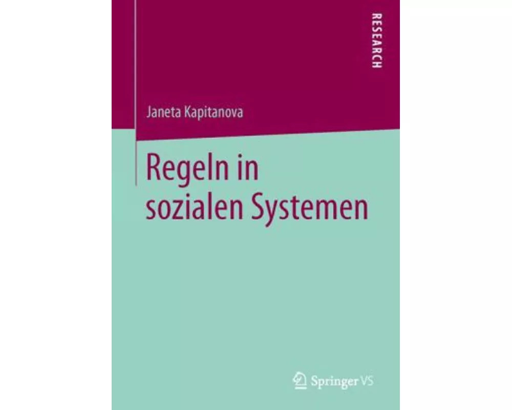Regeln in sozialen Systemen