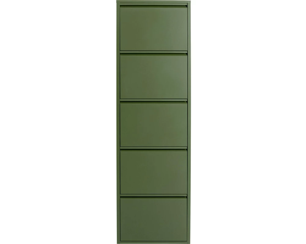 Kare Schuhschrank Paolo, Olive