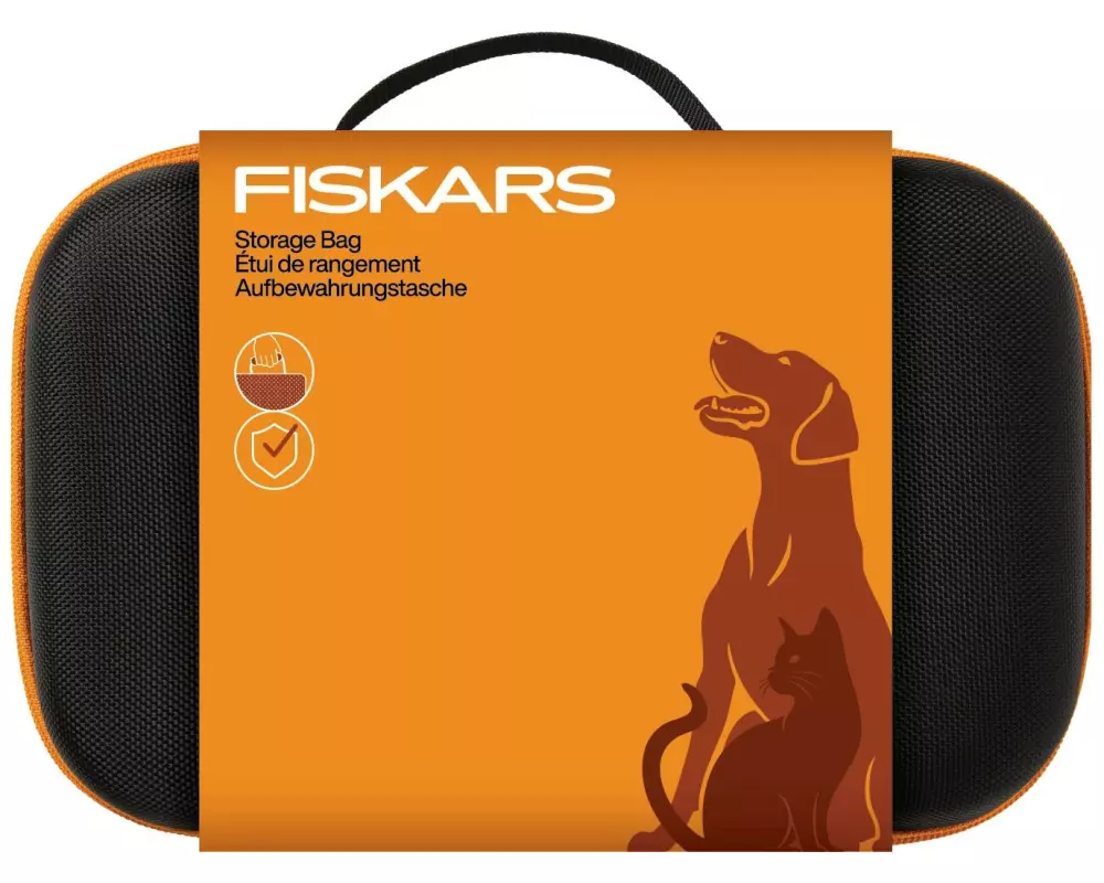 Fiskars Zupfbürste inkl. Aufbewahrungstasche