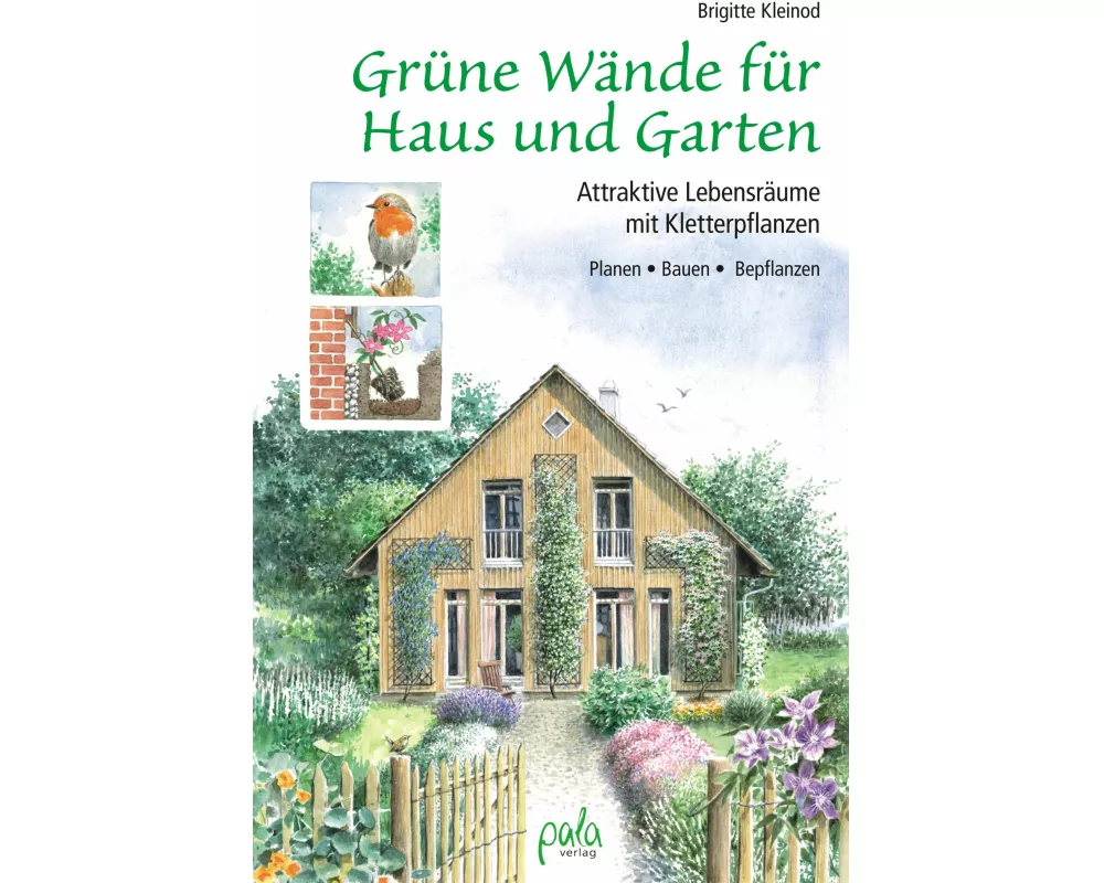 Grüne Wände für Haus und Garten
