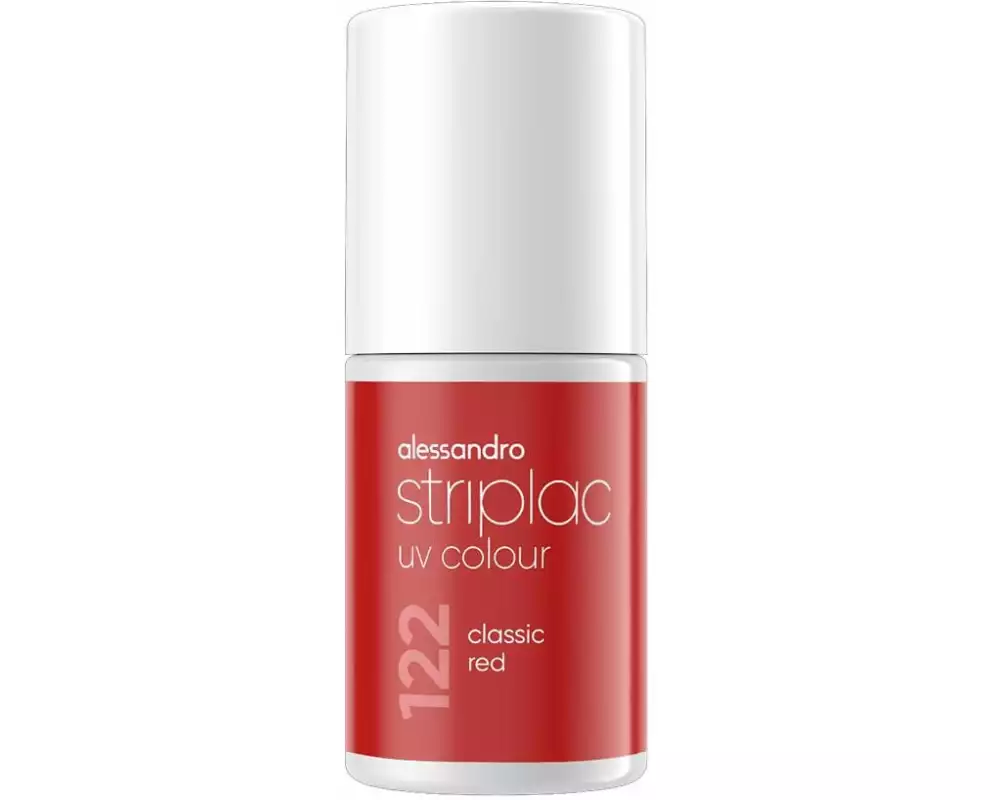 alessandro Nagellack Striplac UV Colour 122 Classic Red