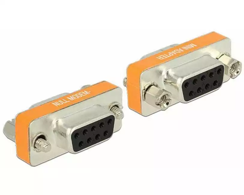Delock Nullmodemadapter DB9, RS-232 f - f