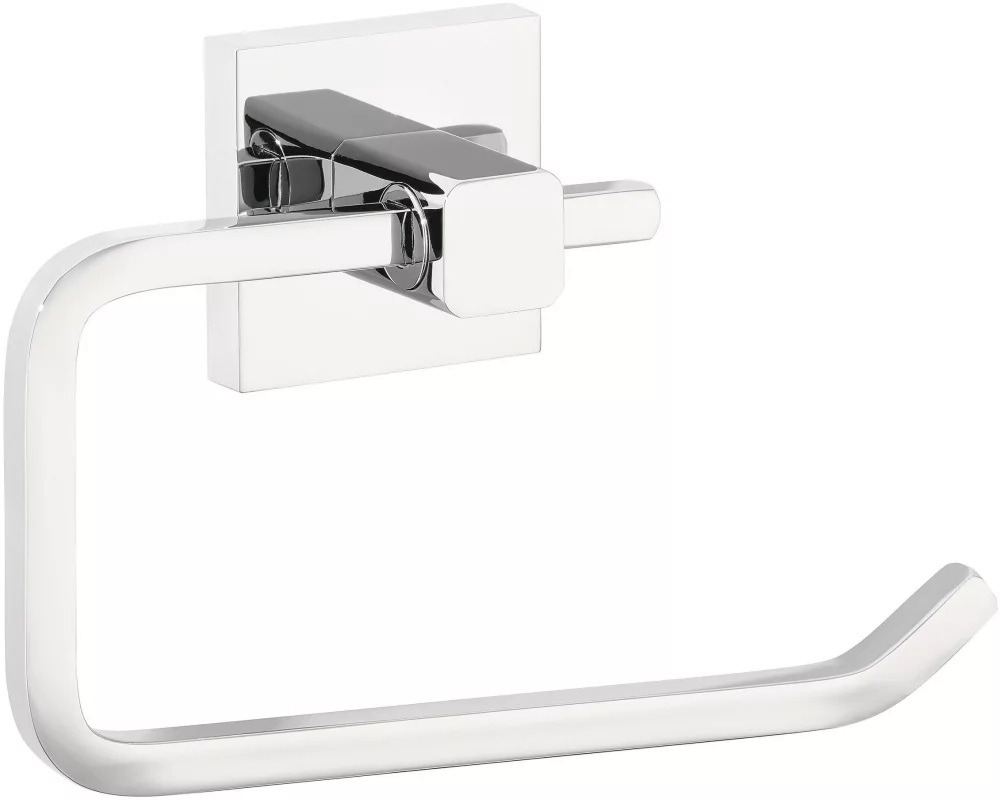 tesa Toilettenpapierhalter ohne Deckel, Deluxxe, Silber