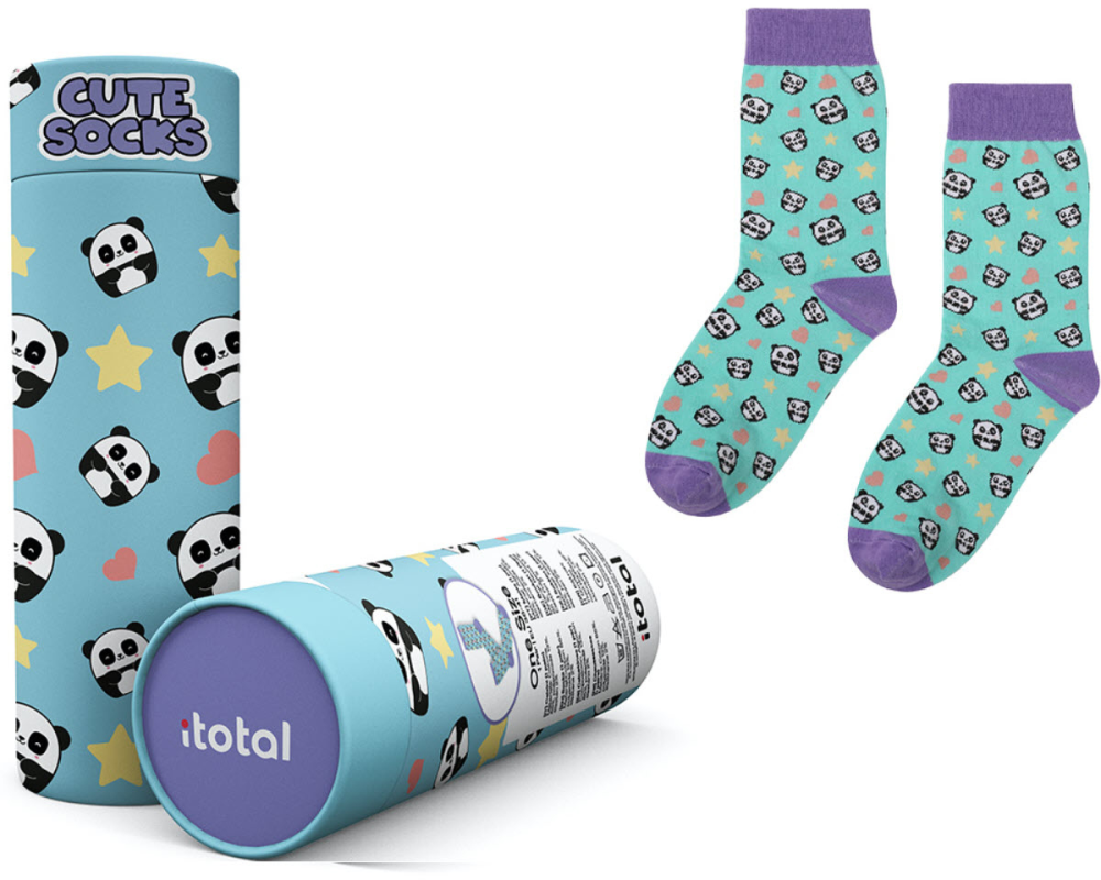 I-TOTAL Socken, Pandastic XL2829 violett