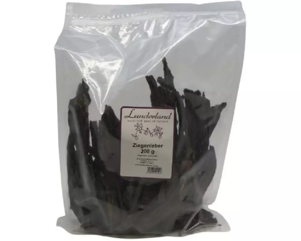 Lunderland Kausnack Ziegenleber 200 g