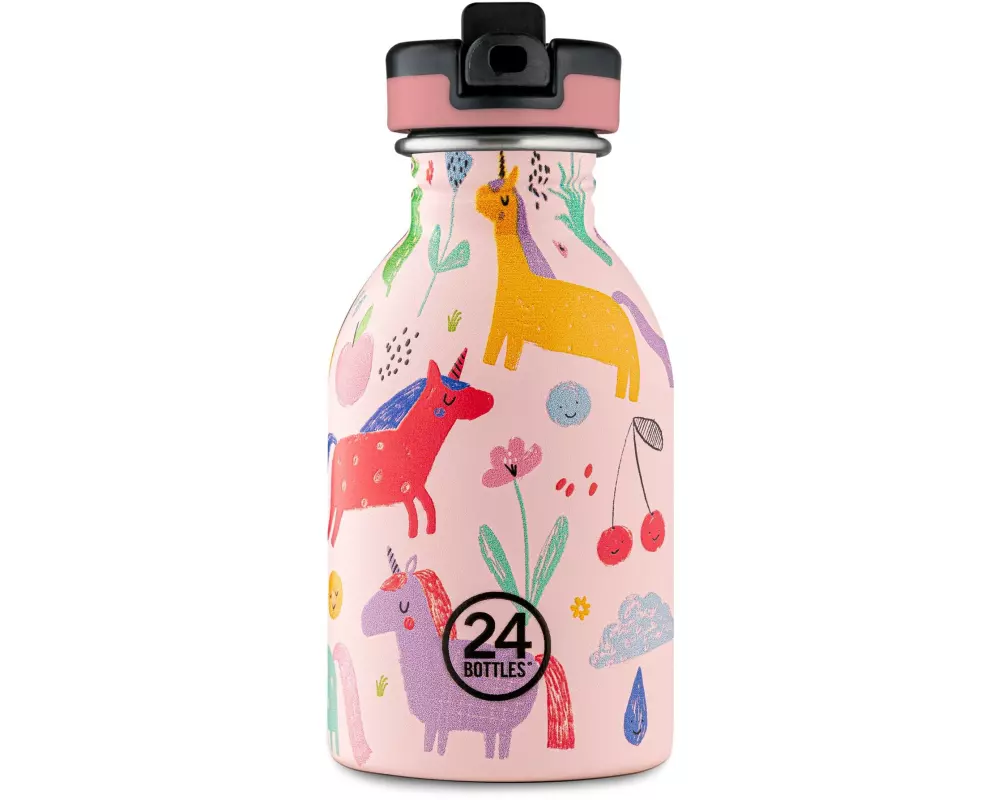 24Bottles Trinkflasche Urban mit Sportdeckel 250 ml, Magic Friends