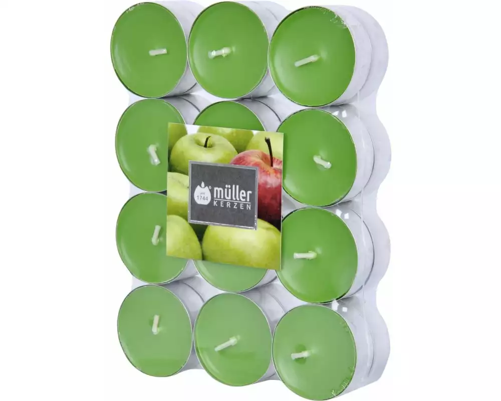 müller Kerzen Duftkerze Juicy Apple 24 Stück