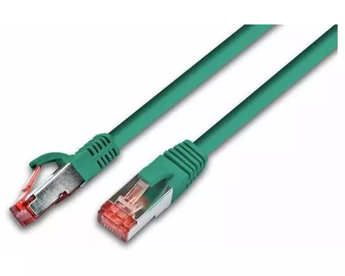 Wirewin Patchkabel RJ-45 - RJ-45, Cat 6, S/FTP, 1.5 m, Grün
