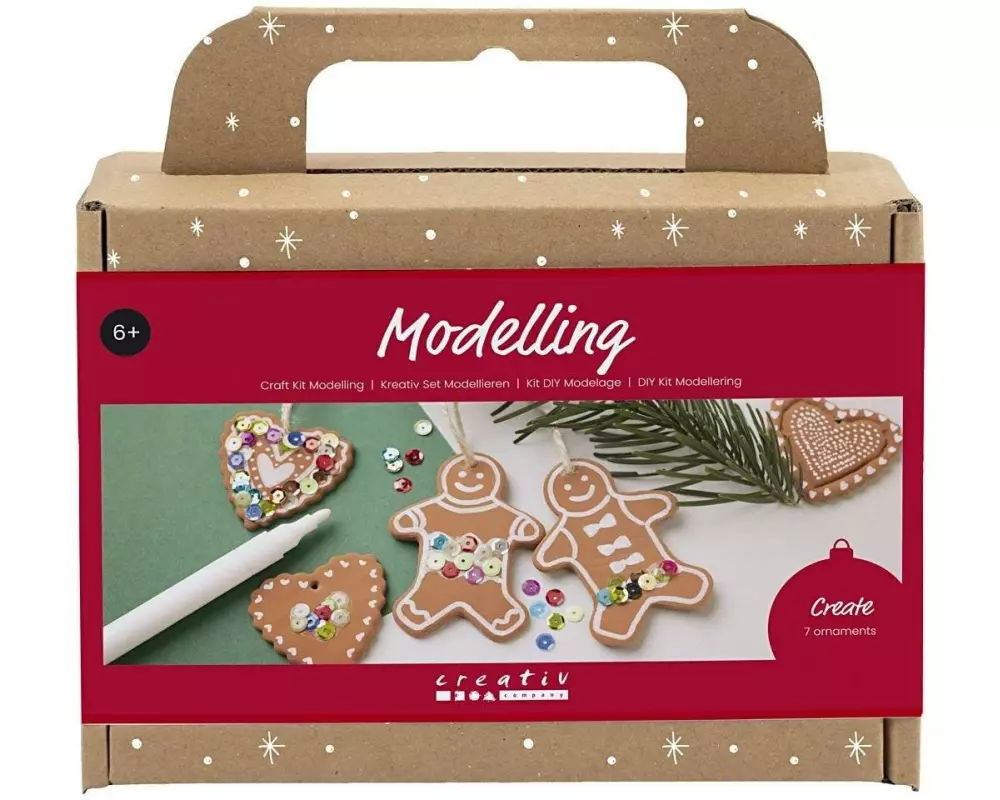 Creativ Company Bastelset Modellieren Kuchenfiguren