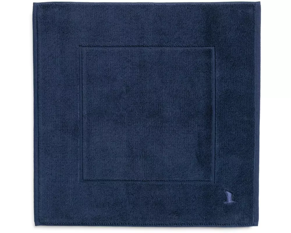 Möve Badteppich Superwuschel 60 x 60 cm, Dunkelblau/Blau