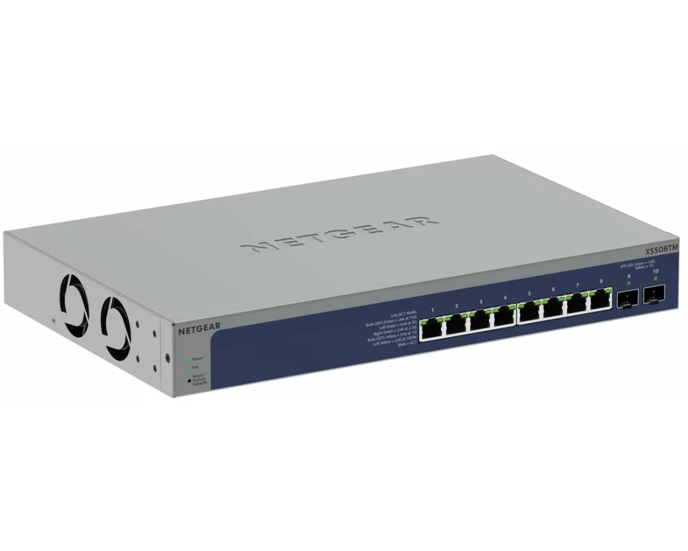 Netgear 8P, 10G/MG, Smart Switch